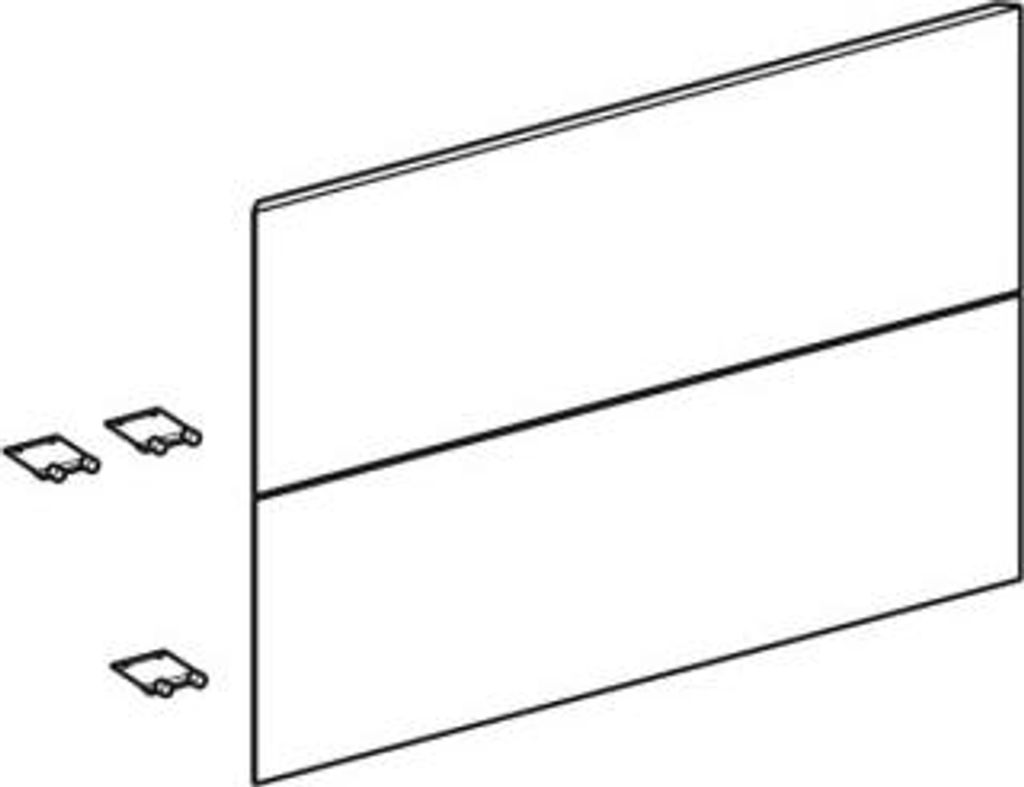 Geberit 245129001 Set Schubl.-Frt für ONE US, 2 Schubl.