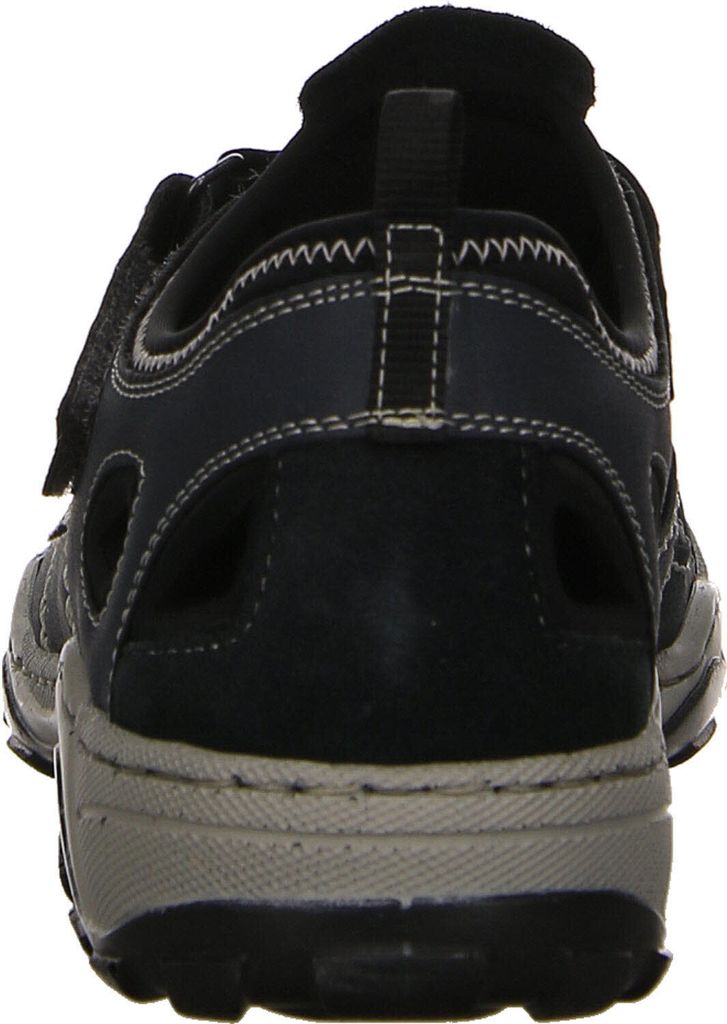 Rieker Herren Klett Halbschuh durchbrochen dunkelblau 44 Produktbild 95