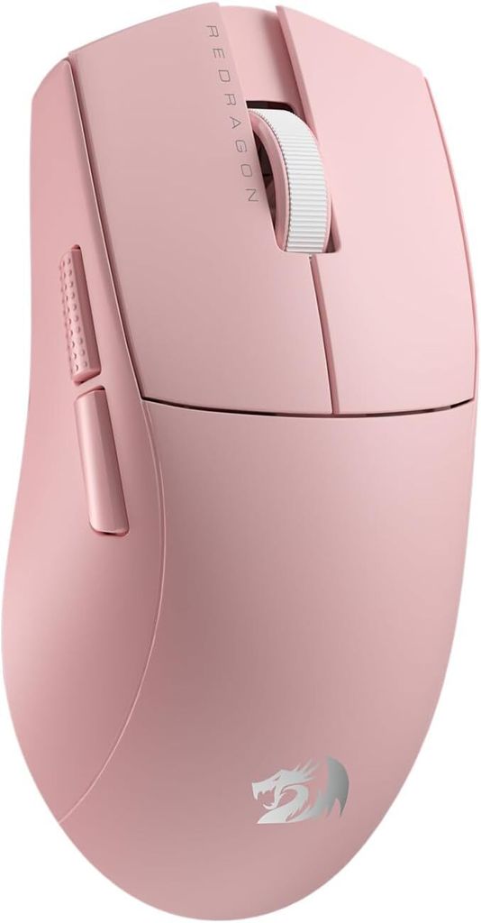 Redragon M916 PRO 49G Ultra-Light Wireless Gaming Maus, 3 Modi, 26K DPI, Ergonomischer Griff, Voll programmierbare Tasten, DIY Tastenbelegung & DPI