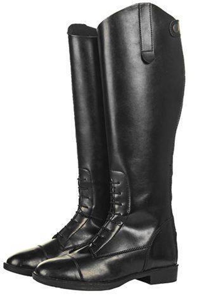 HKM Reitstiefel New Fashion Damen kurz/weit SCHWARZ, Gr. 35