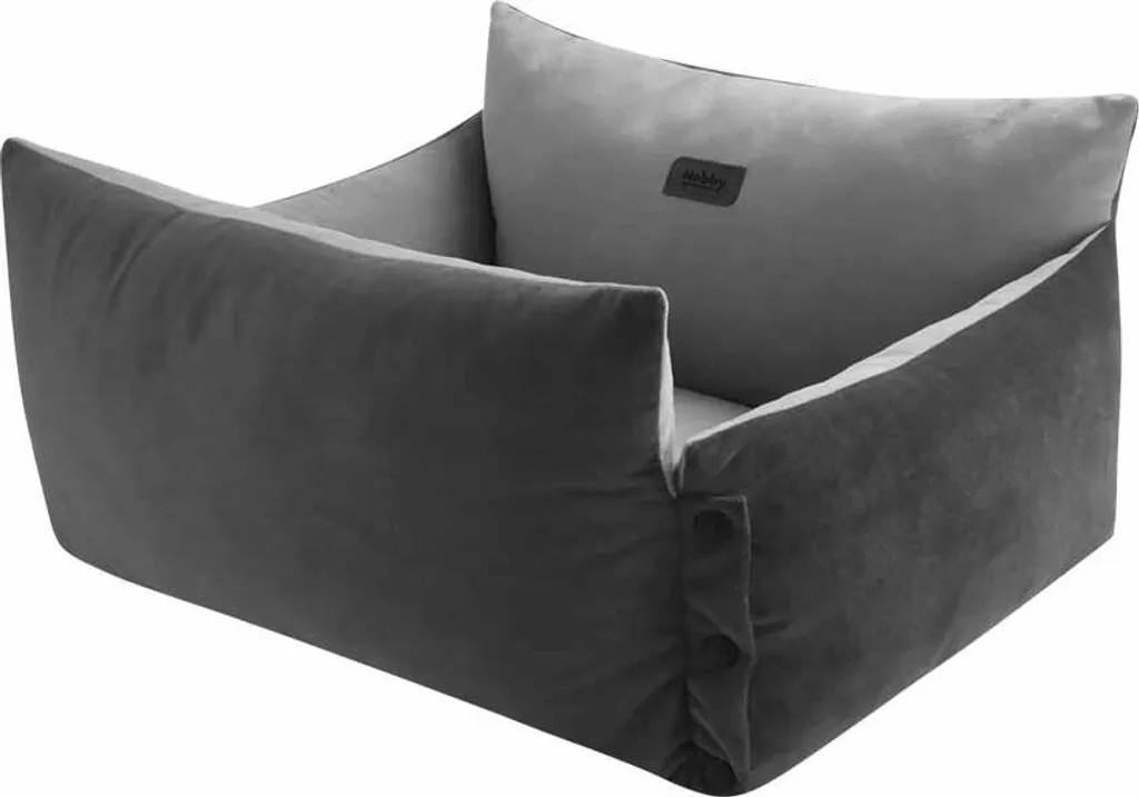 Panier Chien Confortable Nobby Alin 70x58 cm - Lit Gris pour le Repos - 2