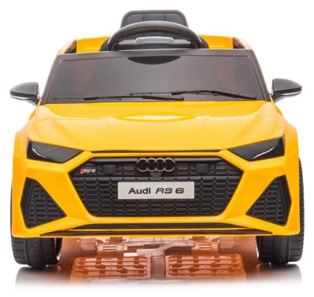 Aide à la Marche Audi RS6 BRD-2118 Jaune Jouet Éveil pour Premier Âge