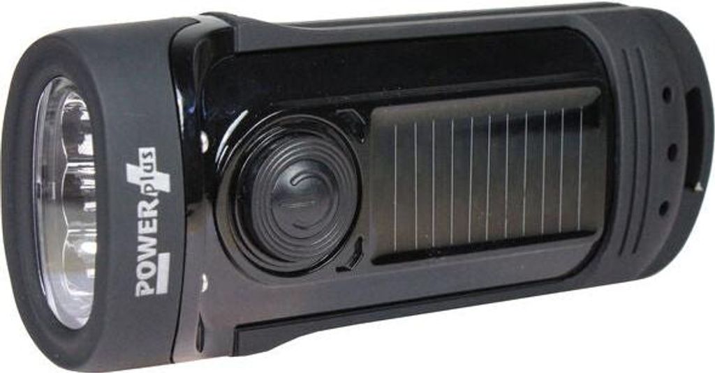 Powerplus Solar-Taschenlampe Barracuda Produktbild 