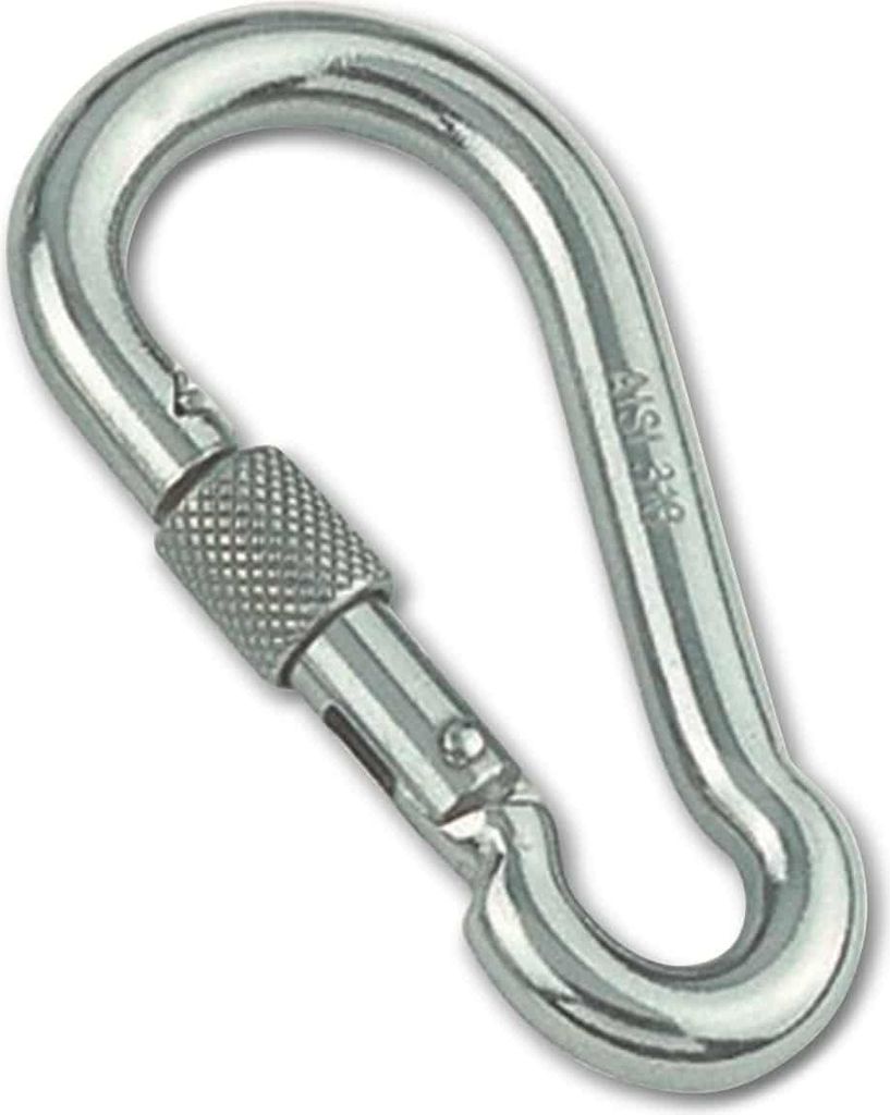 MARINETECH moschettone in acciaio inox A4, 6x60 mm, con Immagine del prodotto 