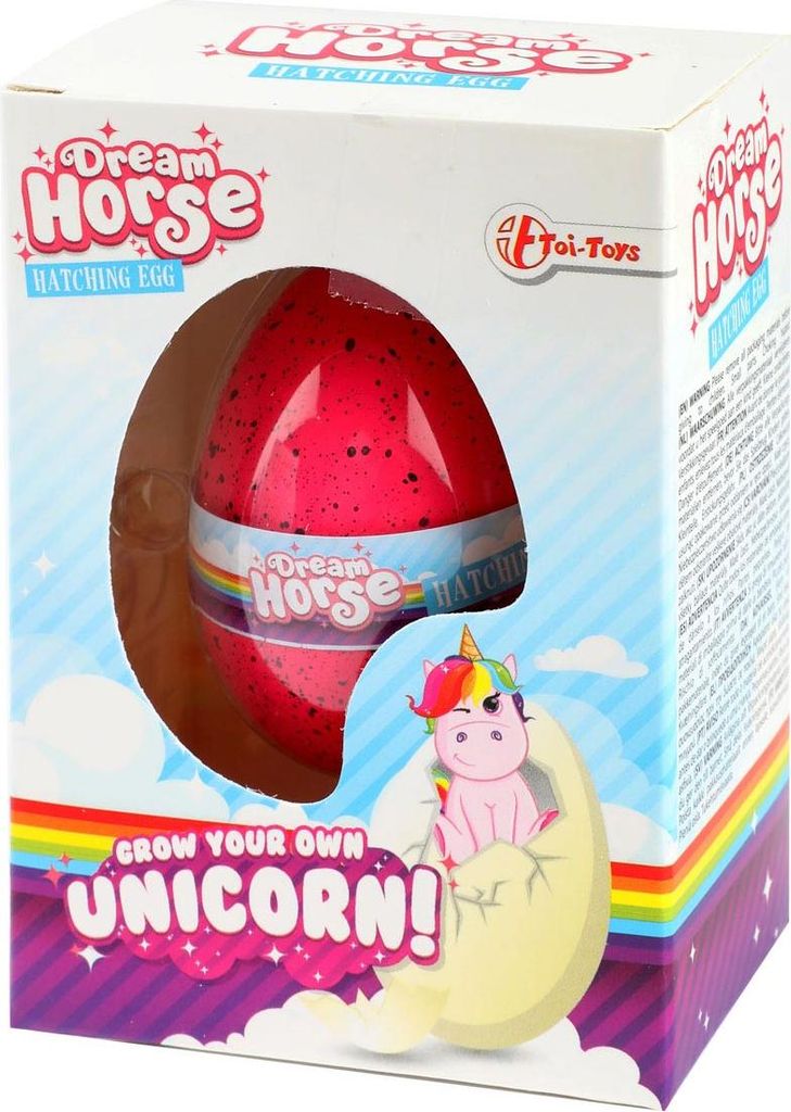Uovo da cova Hatching EGG DREAM HORSE Unicorno, 2 colori Immagine del prodotto 