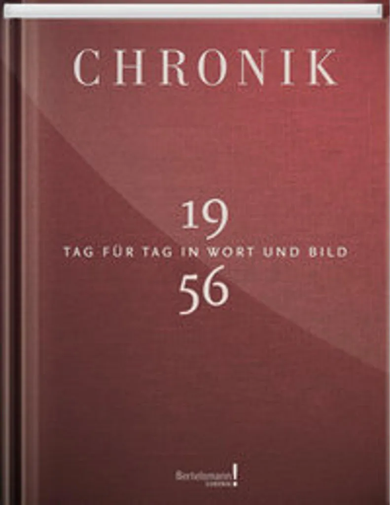 Cadeau Anniversaire Chronik 1956 - Livre Souvenir pour les 70 Ans