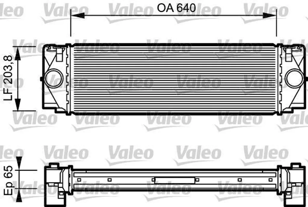Refroidisseur d'air Valeo 817994 - Haute Performance Sprinter W906