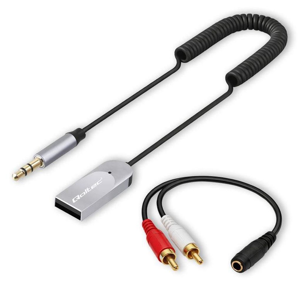 Adattatore Qoltec - Ricevitore audio wireless Hifu Home&Car Immagine del prodotto 