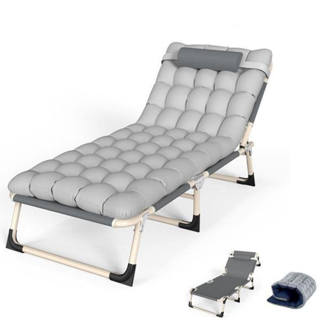 Klappbett – Tragbares Camping-Klappbett – Einzelbett – Produktbild 