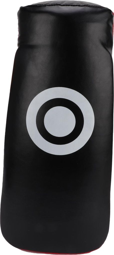 Box -Kick -Pad mit gebogenem Schlagoberflächenpu -Leder Karate Kickschild für Taekwondo TrainingBlack