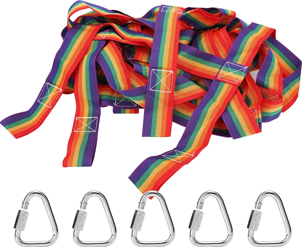 Filet de varappe renforcé en nylon - Maille de sécurité 10cm pour sport