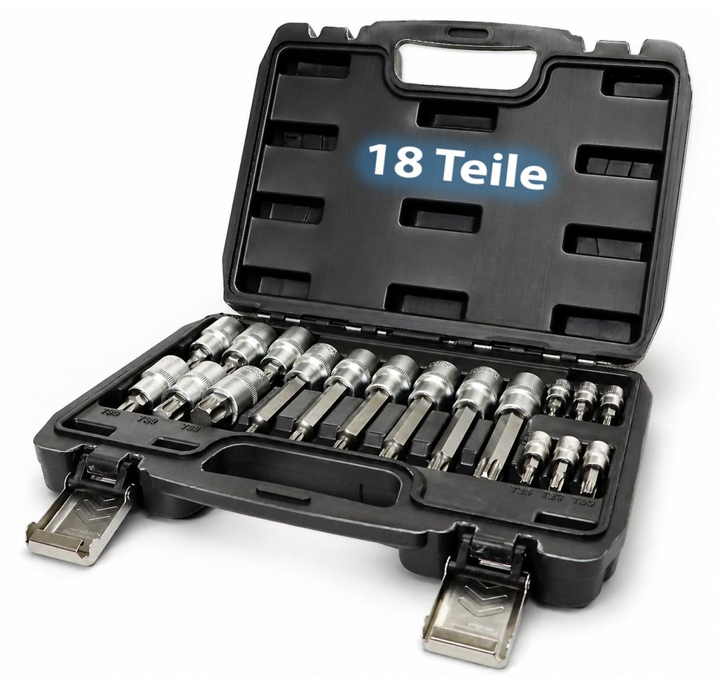 Bituxx Torx Nuss Set 18 tlg., MS-13381 Produktbild 