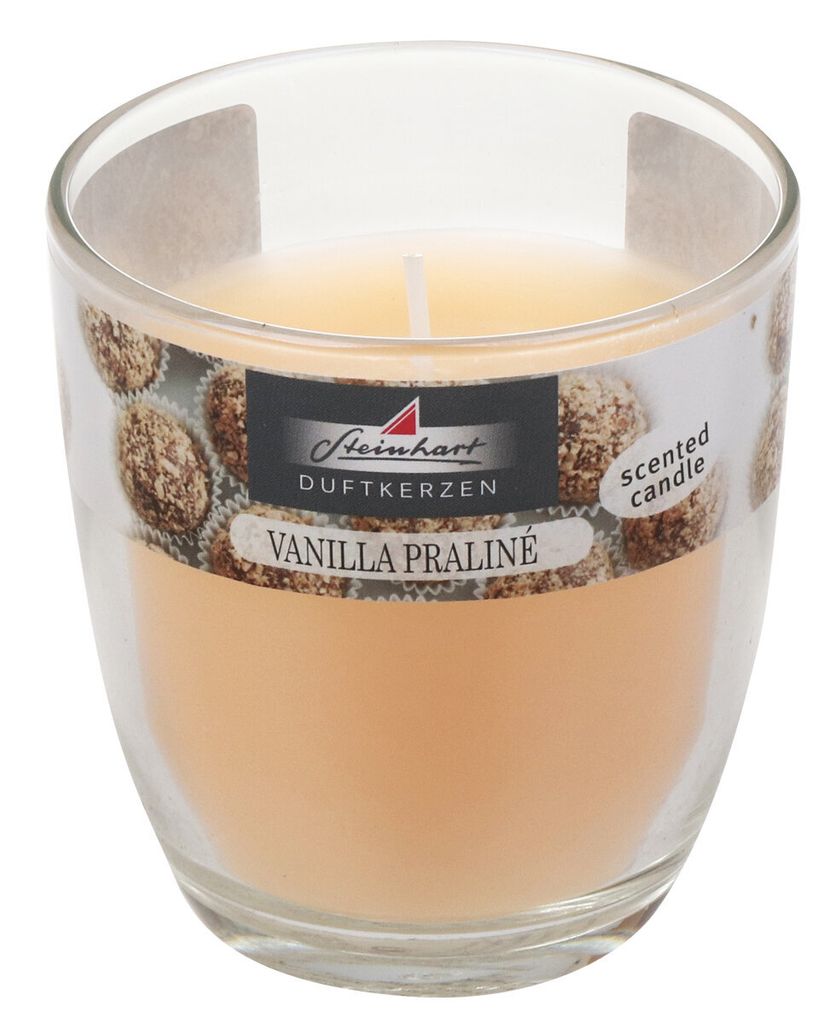 Duftkerze im Glas "Cero" Vanilla Praline 80/74 mm, ca. 27 h