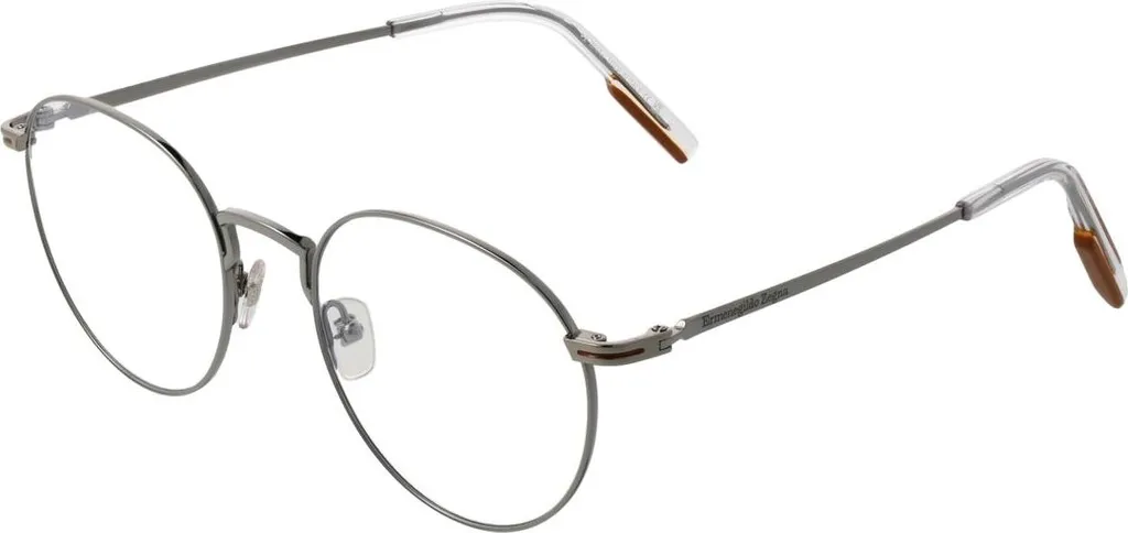 Occhiale Zegna EZ5221 Grigio Titanio - Lusso Minimalista 2026