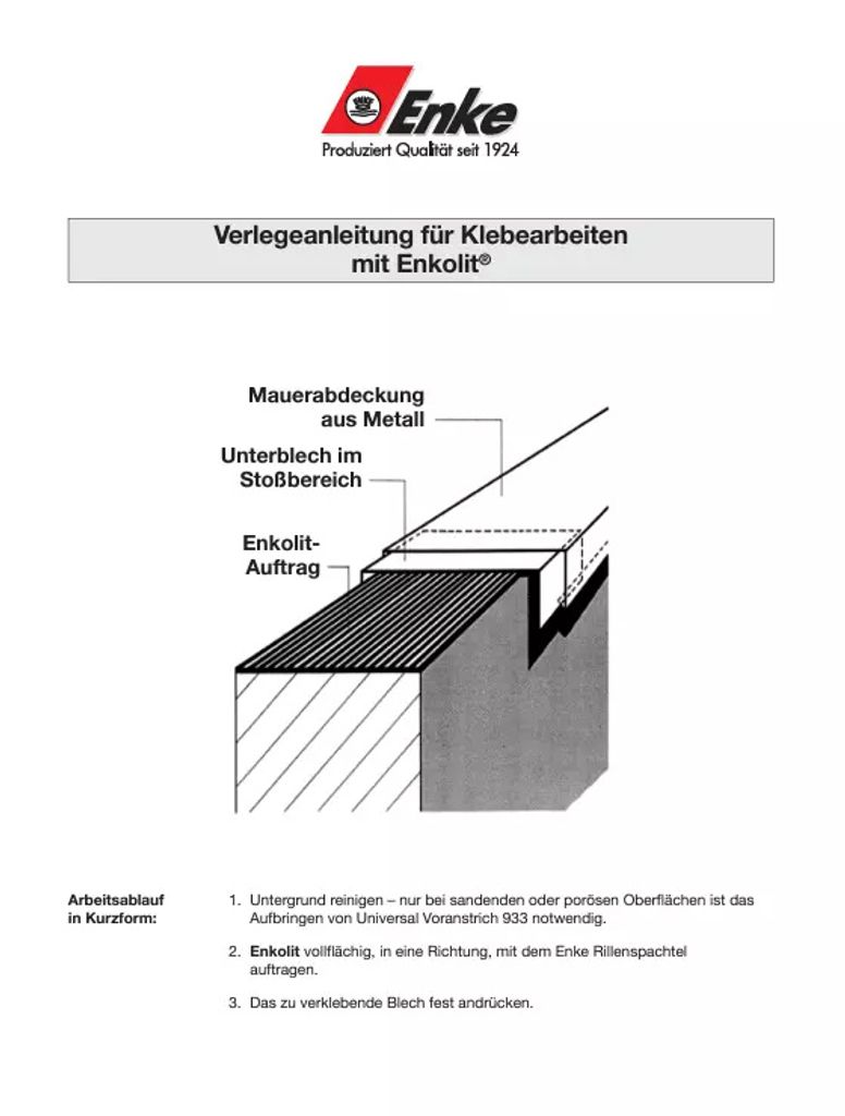 Enkolit Blechkleber Kartusche 310 ml Produktbild 7