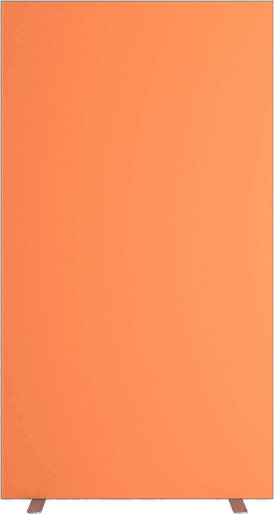 PAPERFLOW Trennwand easyScreen Textiloberfläche orange