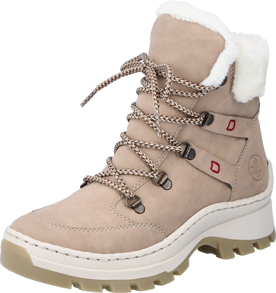 Rieker Komfort Stiefeletten Damen 362D5839333336 Beige 37 EU