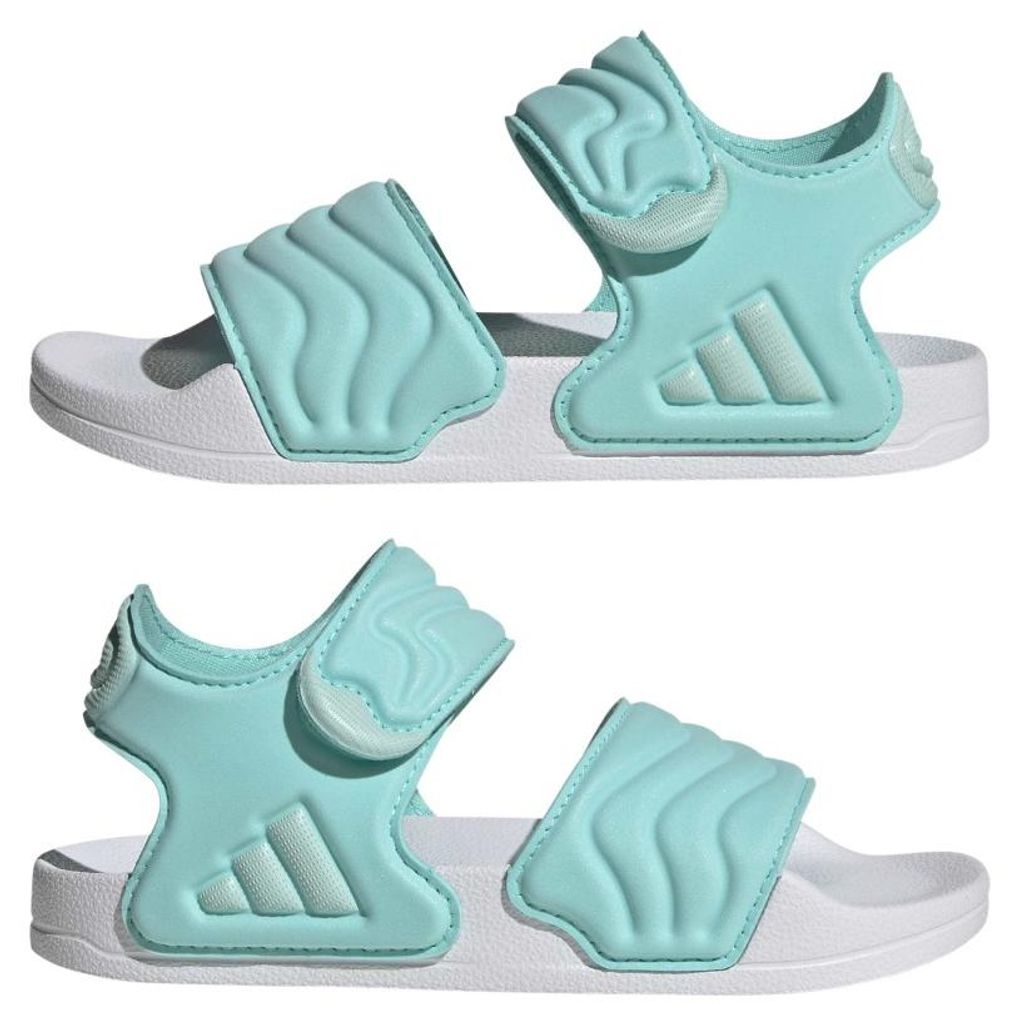 Original Adidas Adilette Uni Badeschuhe für Damen und Herren, Farbe Blau