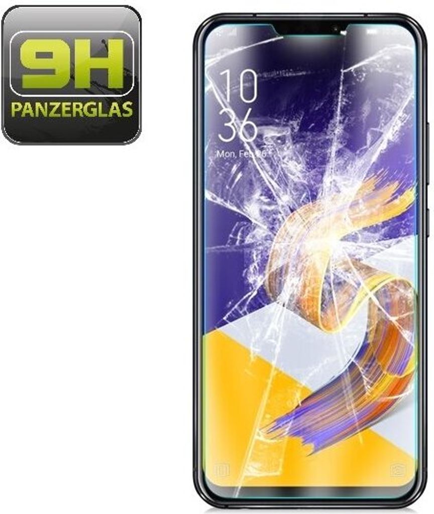 3x 9H Hartglas Panzerfolie Displayschutzfolie für Asus Zenfone 5 ZE620KL HD KLAR