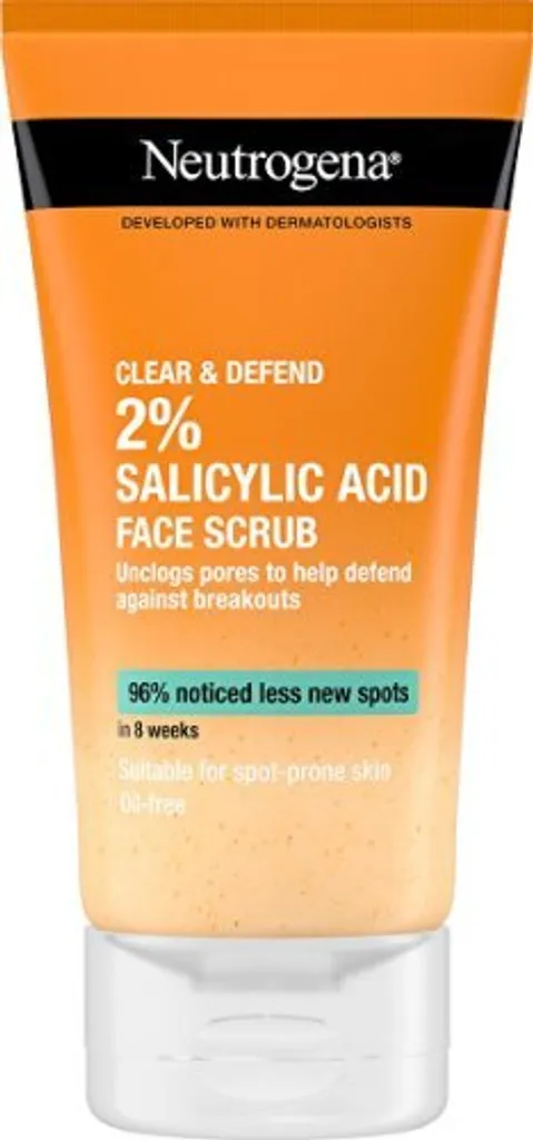 Soin Exfoliant à l'Acide Salicylique Neutrogena Clear & Defend en 150ml