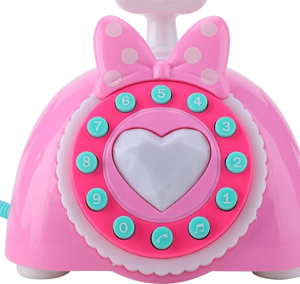 Téléphone bilingue pour bébé avec fonctions musicales et éducatives bleu