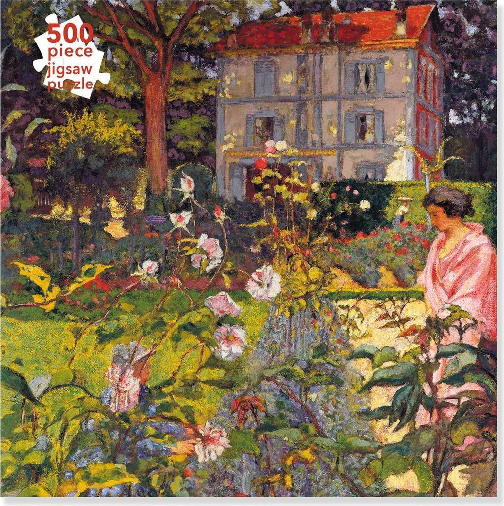 Adult Jigsaw Puzzle Edouard Vuillard: Garden at Vaucresson, 1920 (500 Pieces)