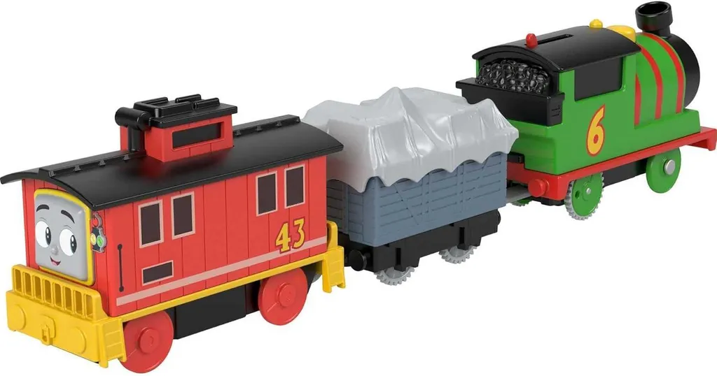 Pack d'extension circuit Thomas : Percy motorisé et wagon de freinage