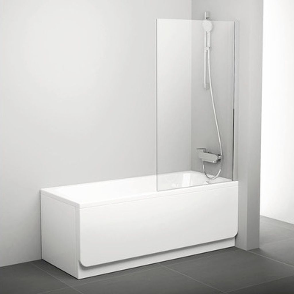Vaňová zástena RAVAK Pivot PVS1-80bright alu+Transparent Obrázok produktu 