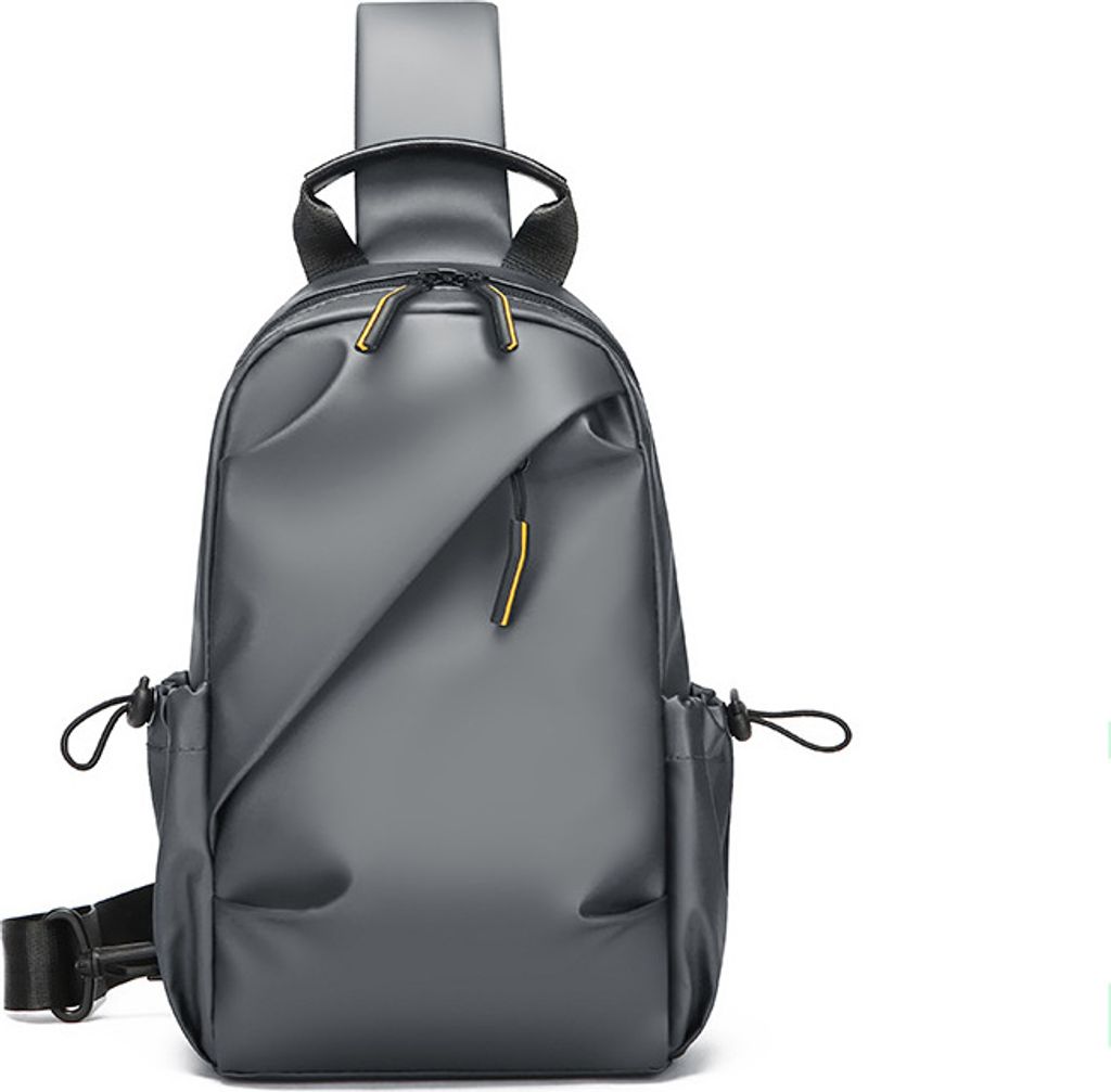 INF Wasserabweisende Umhängetasche Crossbody Bag für Herren Grau