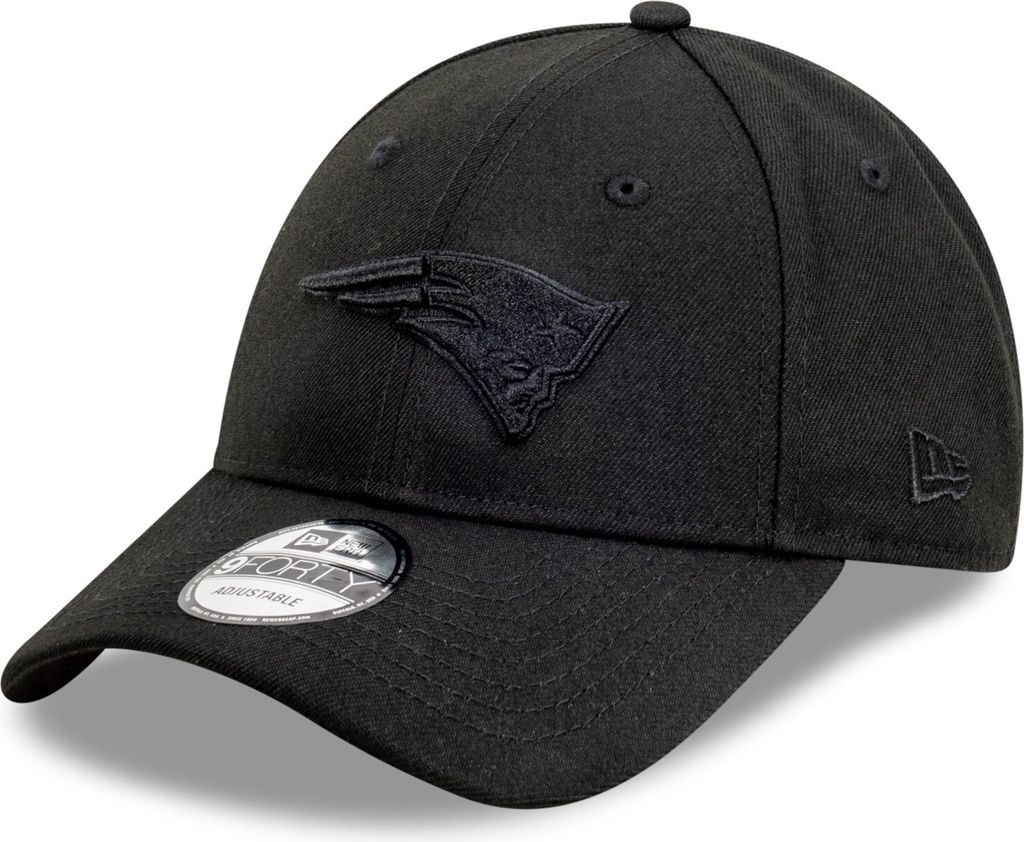 New Era 9Forty Snapback Cap FULL BLACK New England Patriots Obrázek produktu 