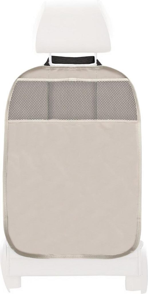 1 Stück Rückenlehnenschutz in beige Sitzschoner Produktbild 