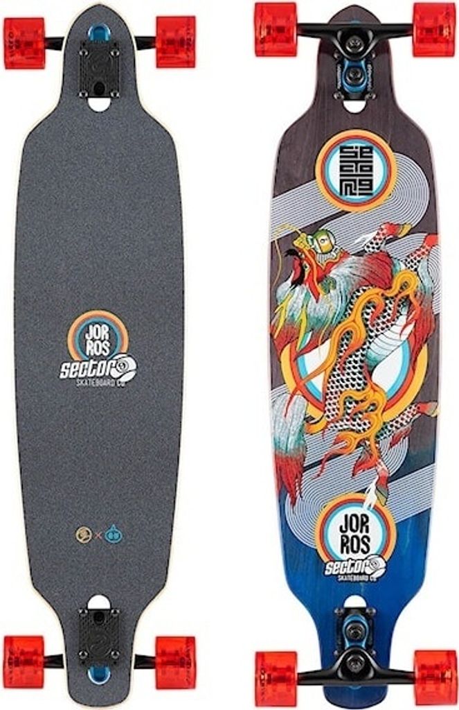 Sektor 9 Longboard Kirin Fractal Drop Through 36"