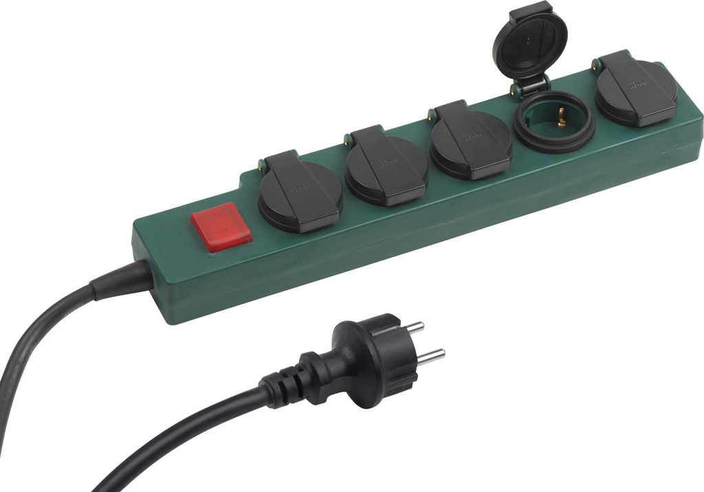 Meister Steckdosenleiste 5-fach 1,4 m Kabel IP44 Produktbild 