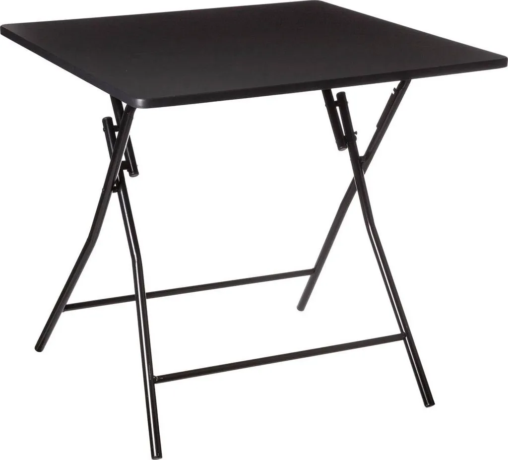 Table pliante 4 places noire 5 Five Simply Smart pour balcon et jardin