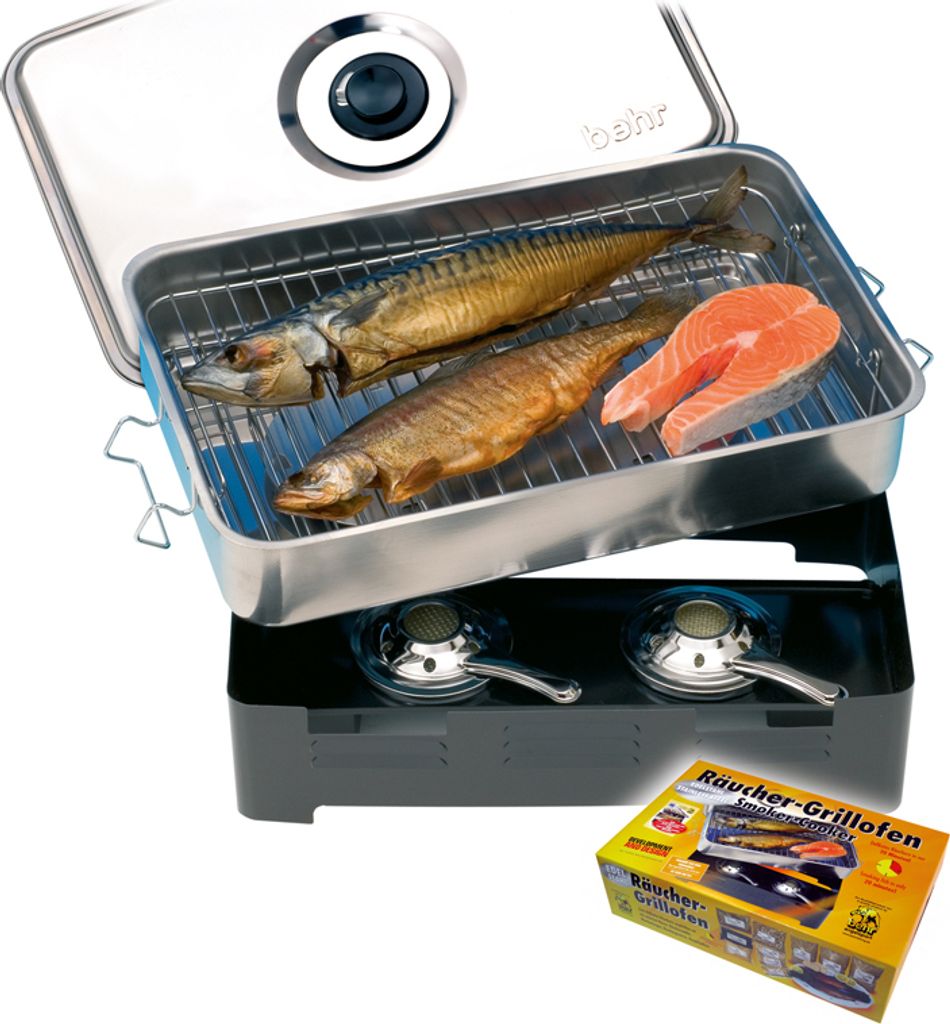 Behr Räucher-Grillofen Edelstahl Produktbild 