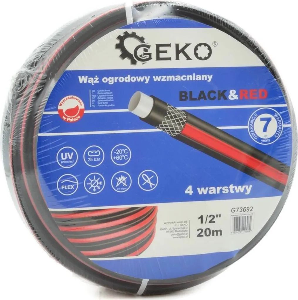 Tuyau d'arrosage 4V Flex 20 m 1/2" 12386 : Robustesse et Débit Constant - 2
