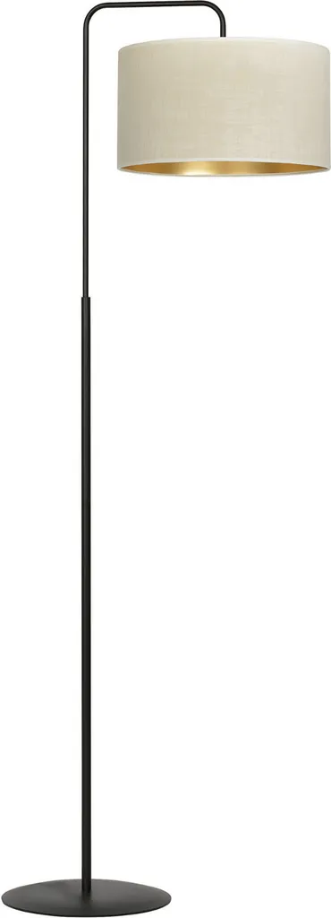 Lampadaire Blanc HILDE LP1 Emibig Solution Éclairage Zone Sombre 1xE27