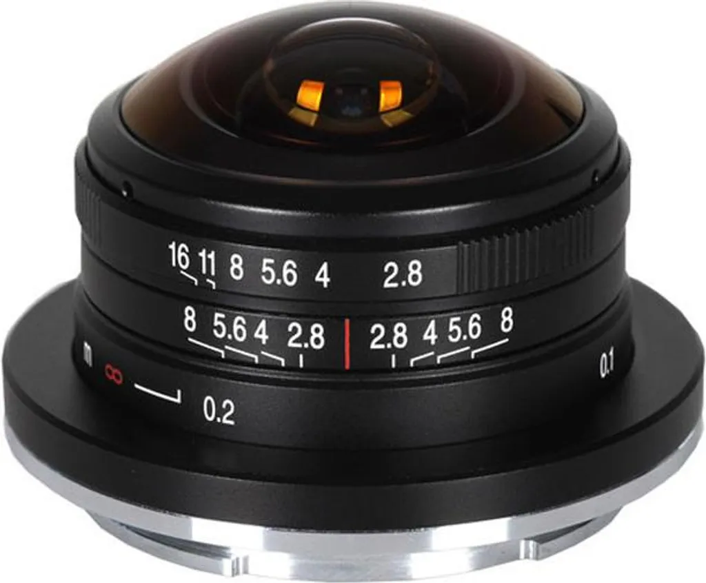 Objectif pour Panorama 360 et VR - LAOWA 4mm f/2.8 Fisheye pour Sony E