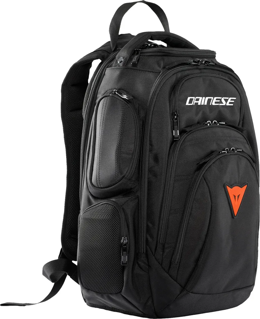 Sac à dos Dainese D-Gambit 2 noir robuste à multiples poches de rangement