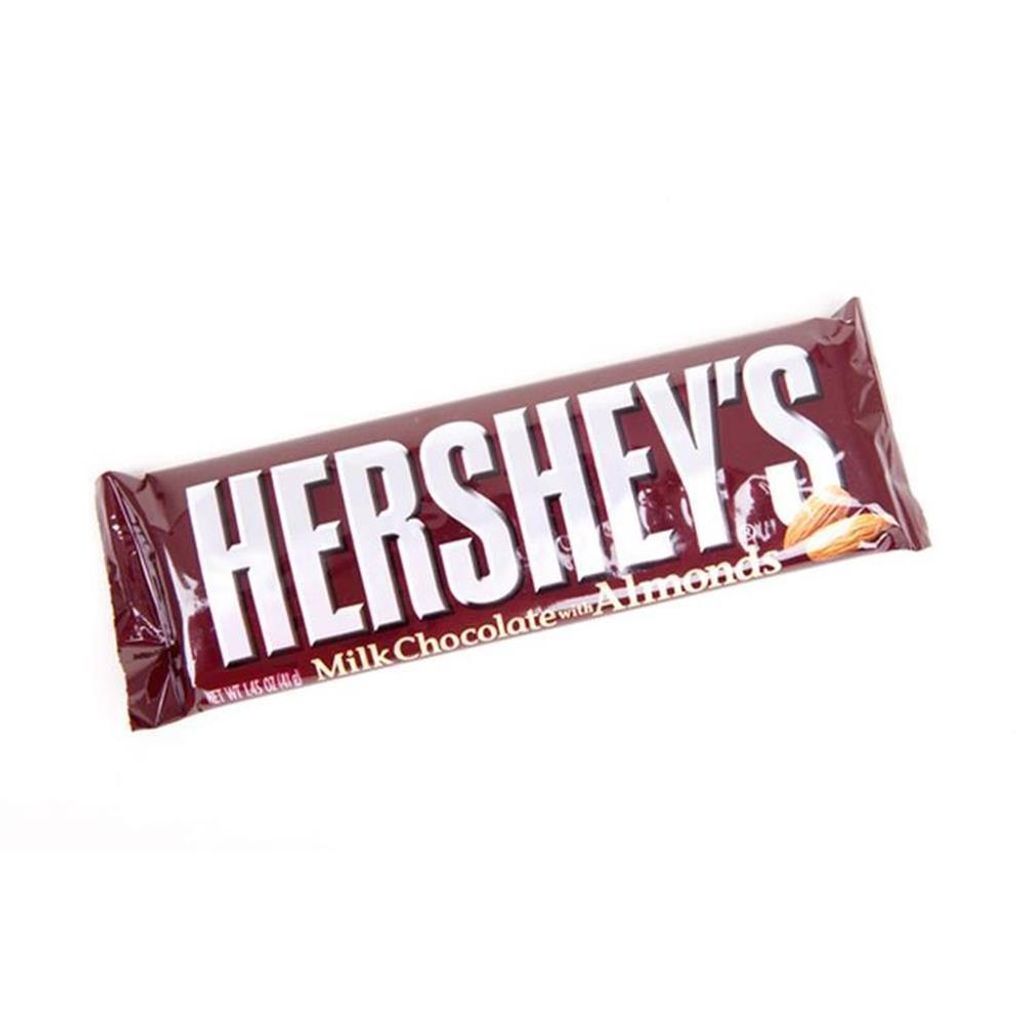 Hershey's Milk Chocolate with Almonds (36 x 41g) Produktbild 