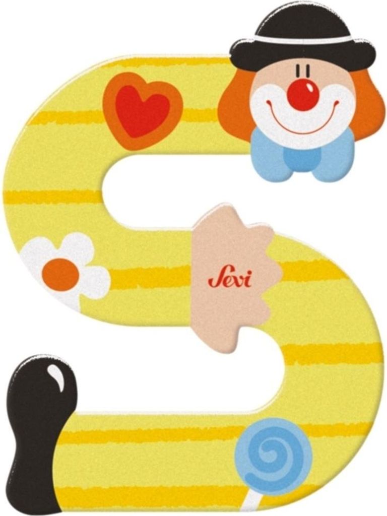 SEVI Letter S - Klaun Zdjęcie produktu 