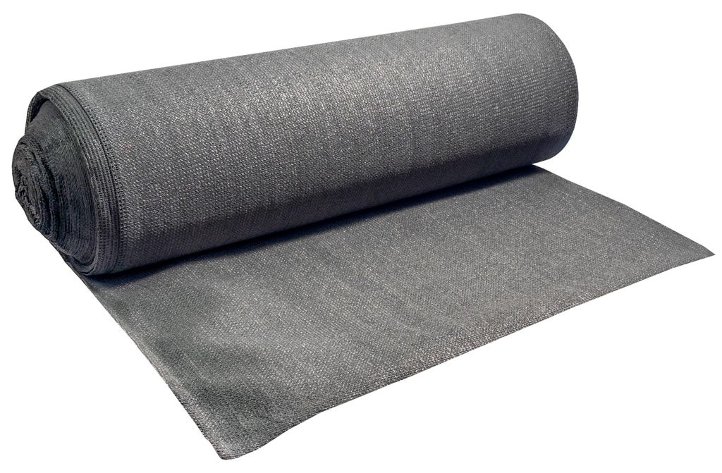INLEA Schattiernetz 90% 1,5 x 25 m HDPE – Grau Produktbild 