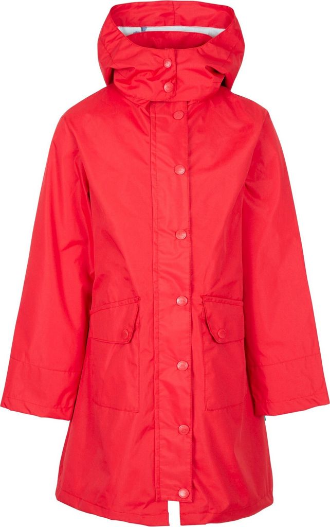 Trespass - "Drizzling" Jacke, wasserfest für Mädchen TP5989 (128) (Rot)