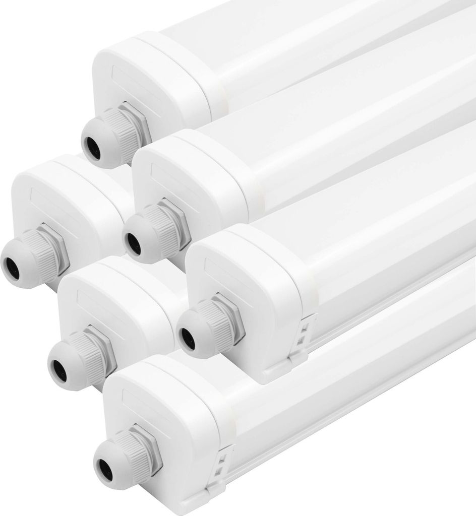 Ledvion - 6-Pack LED Feuchtraumleuchten 150 cm - Samsung Produktbild