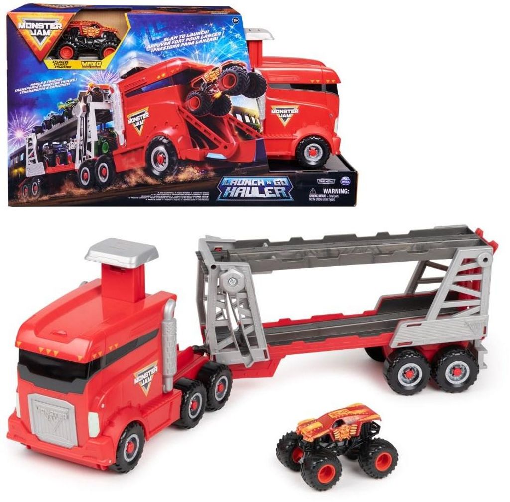 Spin Master - Monster Jam Launch N Go Hauler Playset Image du produit 