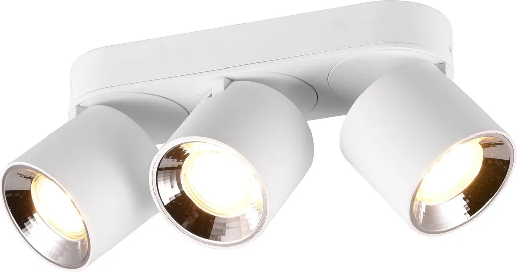 Trio Guayana Spot da Soffitto Bianco 3xGU10 | Illuminazione Moderna Interni