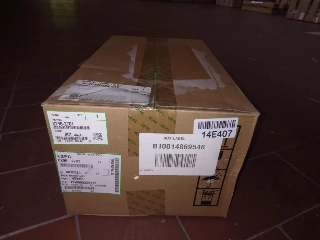 Ricoh D2962701 Feed Unit haute fiabilité pour système MP C307-307SPF