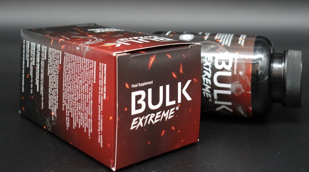 BULK Extreme 90 Kapseln das Original unterstützt den Muskelaufbau Bodybuilding 100 PROZENT