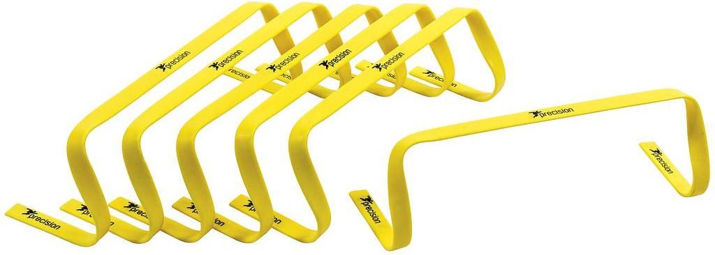 Precision Hürdenset Sporttraining gelb - 6er Set 6 Zoll