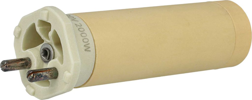 vhbw Heizelement kompatibel mit Leister DIODE S Heißluftschweißpistole - 2000 W, Keramik Heizkern, 2,6 x 3 cm